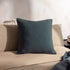 Lark Muslin Crinkle Cotton Cushion 45 x 45 cm